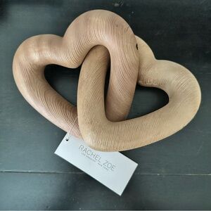 Rachel Zoe Interlocking Heart Sculpture